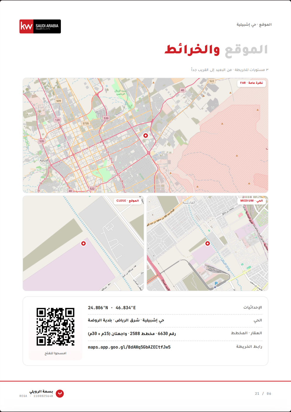 Listing design